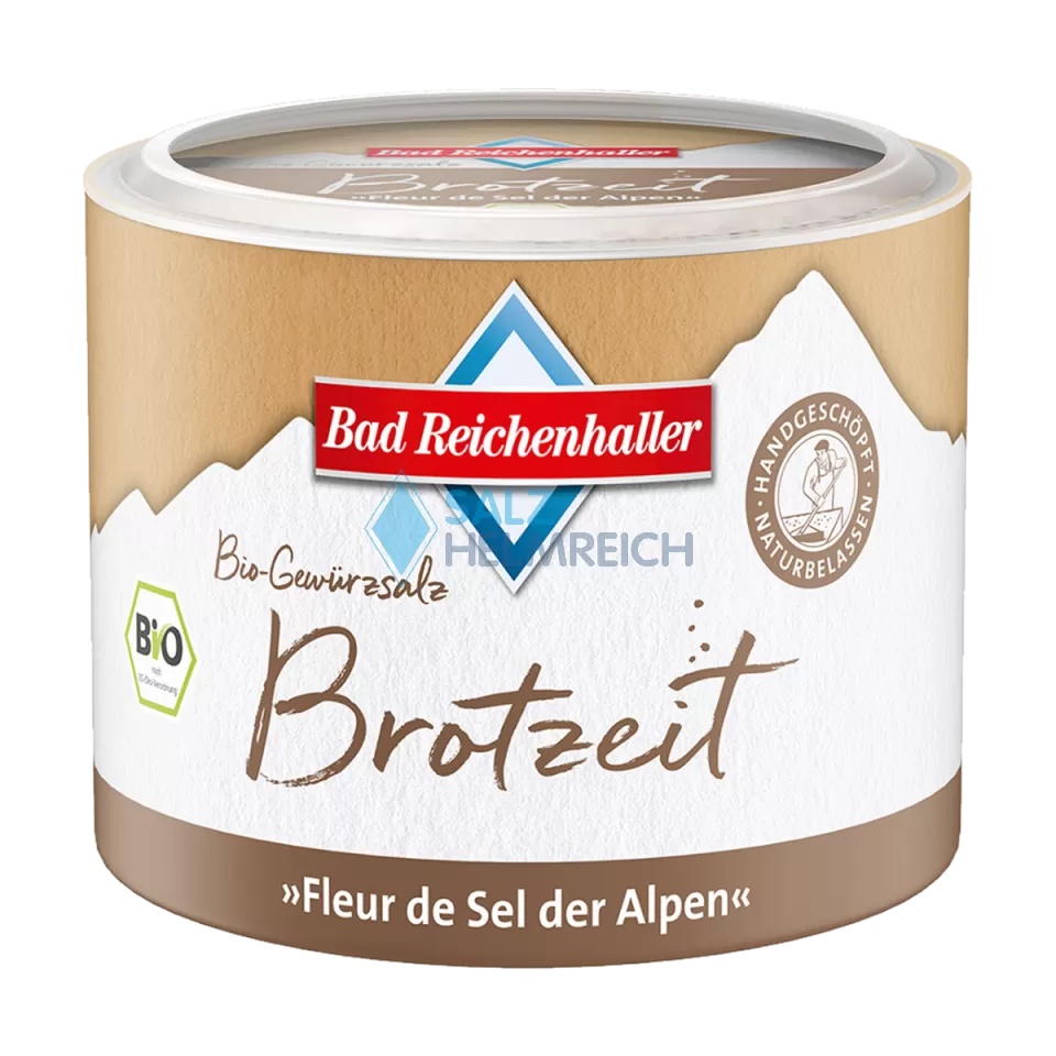 Alpensaline Bio-Gewürzsalz Brotzeit Fleur de Sel der Alpen 100 g Dose Alpensaline Bio-Gewürzsalz Brotzeit Fleur de Sel der Alpen 100 g Dose