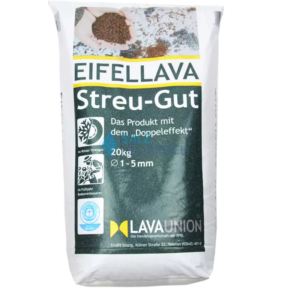 Eifellava 1-5 mm im 20 kg Sack Eifellava 1-5 mm im 20 kg Sack