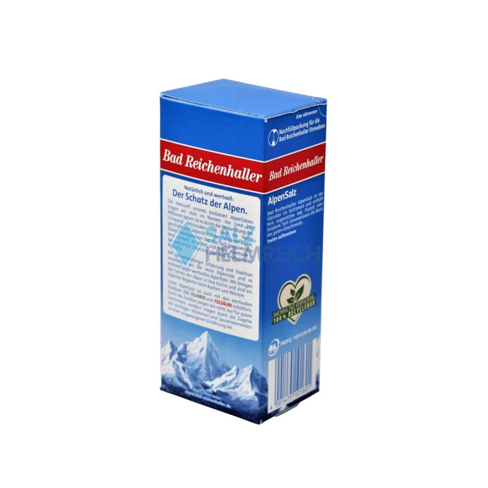 Bad Reichenhaller Alpensalz 24x500g Paket