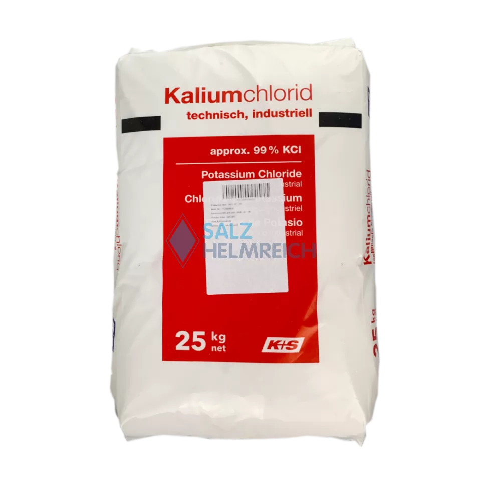 Kaliumchlorid technisch KCl ca. 99 % im 25 kg Sack Kaliumchlorid technisch KCl ca. 99 % im 25 kg Sack