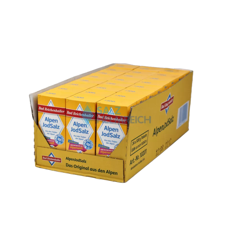 Bad Reichenhaller Alpen-Jodsalz 24x500g Paket Bad Reichenhaller Alpen-Jodsalz 24x500g Paket