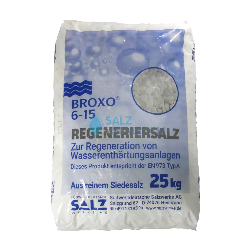 Broxo Salz-Granulat 6-15 mm nach DIN EN 973 Typ A im 25 kg Sack - salz. kaufen: Salz-Helmreich