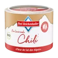 Alpensaline Bio-Gewürzsalz Chili Fleur de Sel der Alpen 90 g Dose 